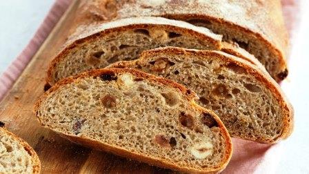 Хлеб с полезным ореховым маслом