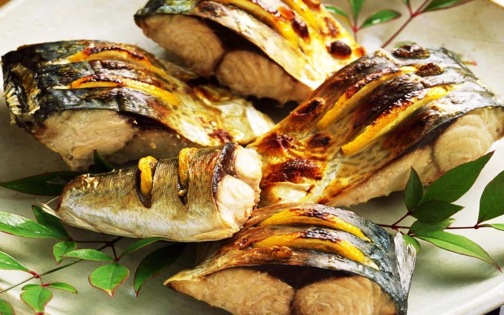 Запеченная скумбрия с тмином