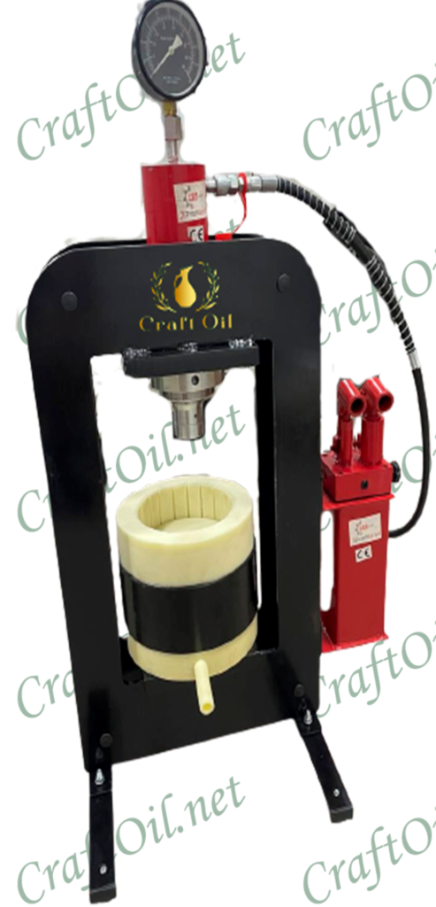 Hydraulic Cold Press Oil Press Q-50t CraftOil Sheet Frame with Caprolon ...