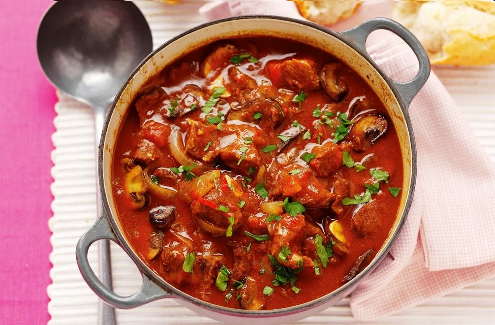 Гуляш с полезным маслом