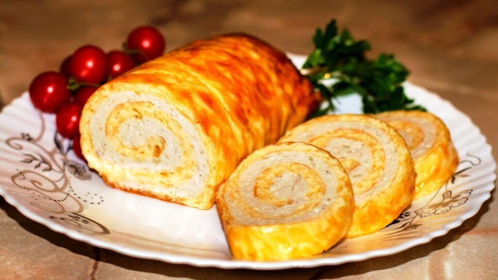 Смачний курячий рулет