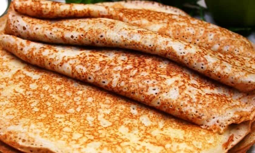 Рецепт блинов на масле льна
