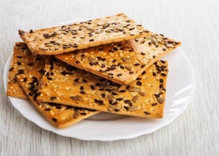 Соленое печенье с оливковым маслом 