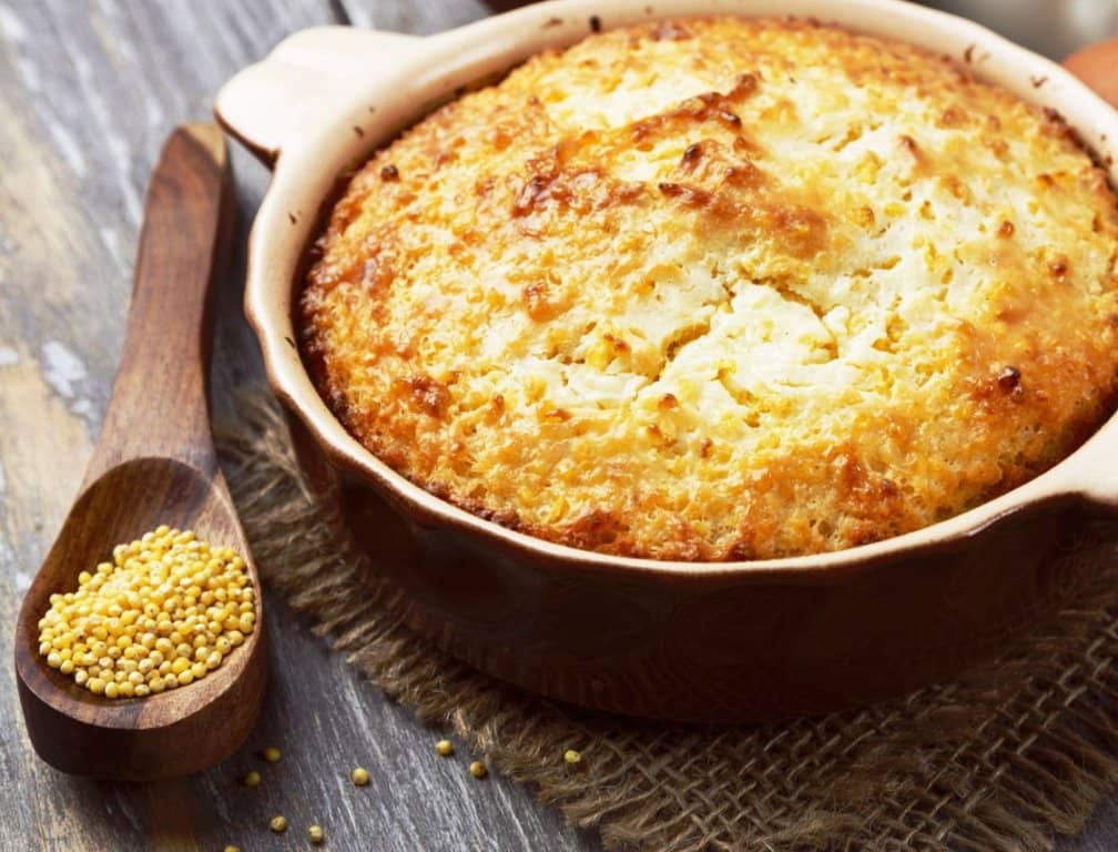 Пшенно-рисовый велют с рыжиковым маслом
