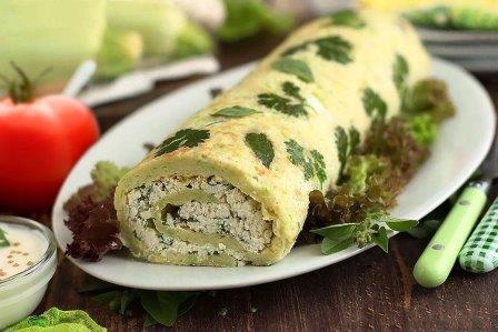 Картофельный рулет