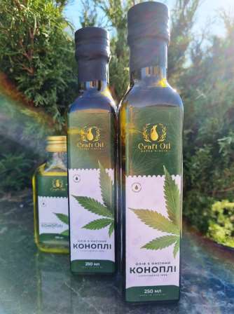 Конопляна олія від CraftOil