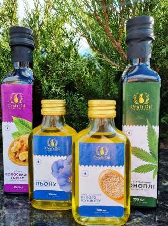 Корисні олії для соусів
