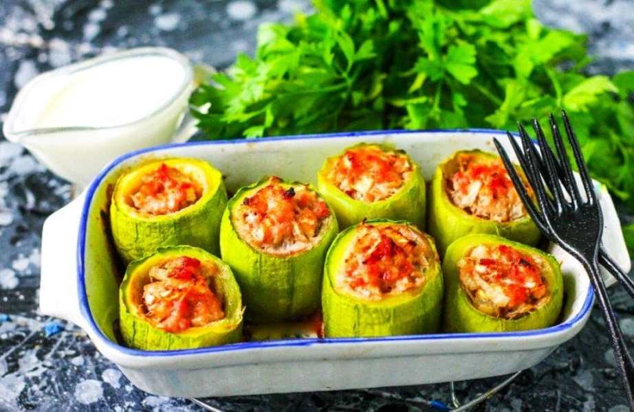 Фаршировані кабачки