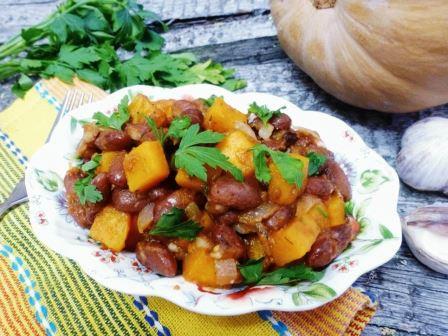 Запеченная фасоль