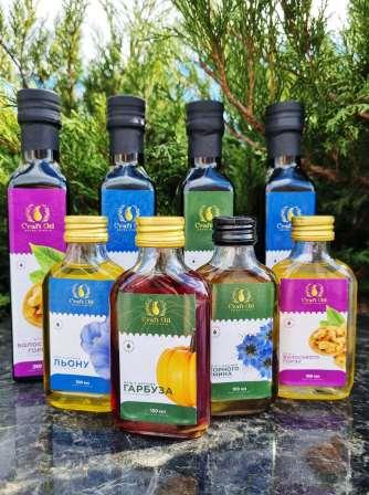 Олії для здоров'я від CraftOil
