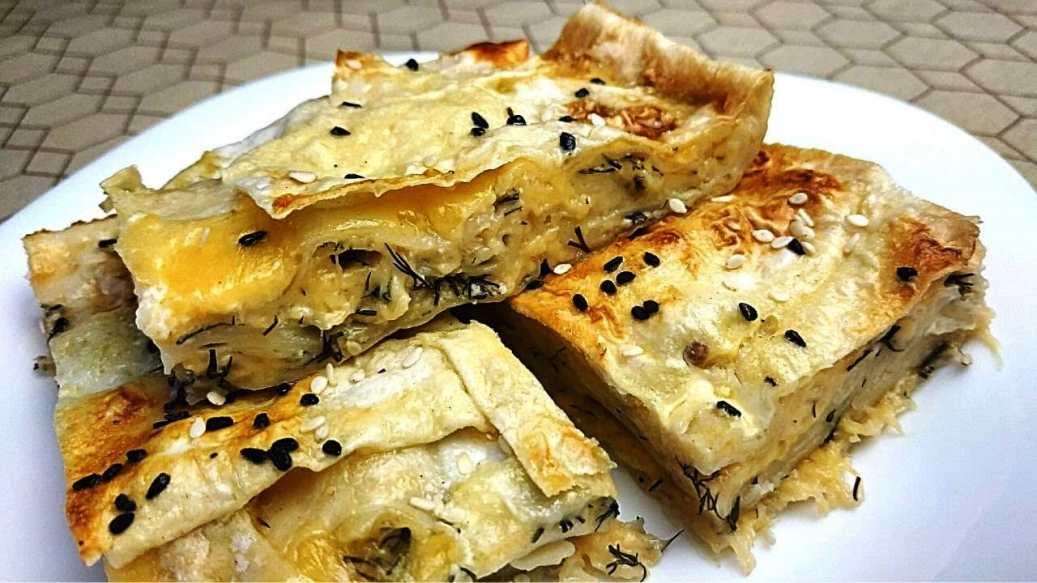 Лаваш с черным кунжутом