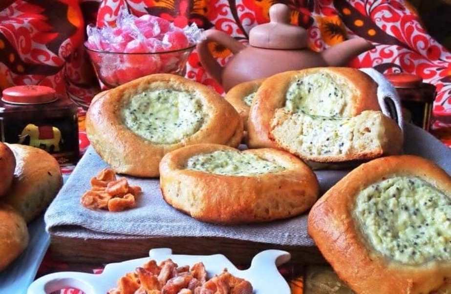 Ватрушки с творогом и чиа