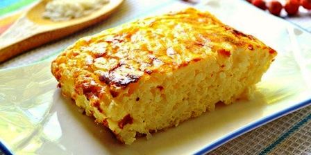 Запіканка з рисом 