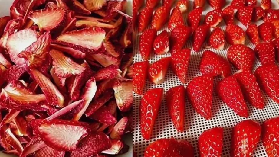 Как сушить клубнику