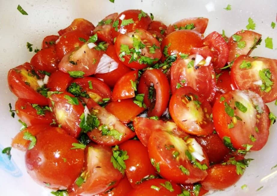 Pickled tomatoes
