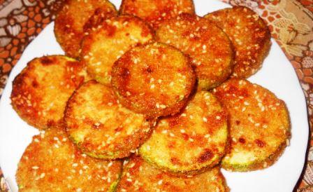 Паніровані кабачки