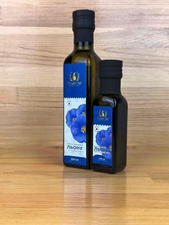 Flaxseed oil for winter preparation