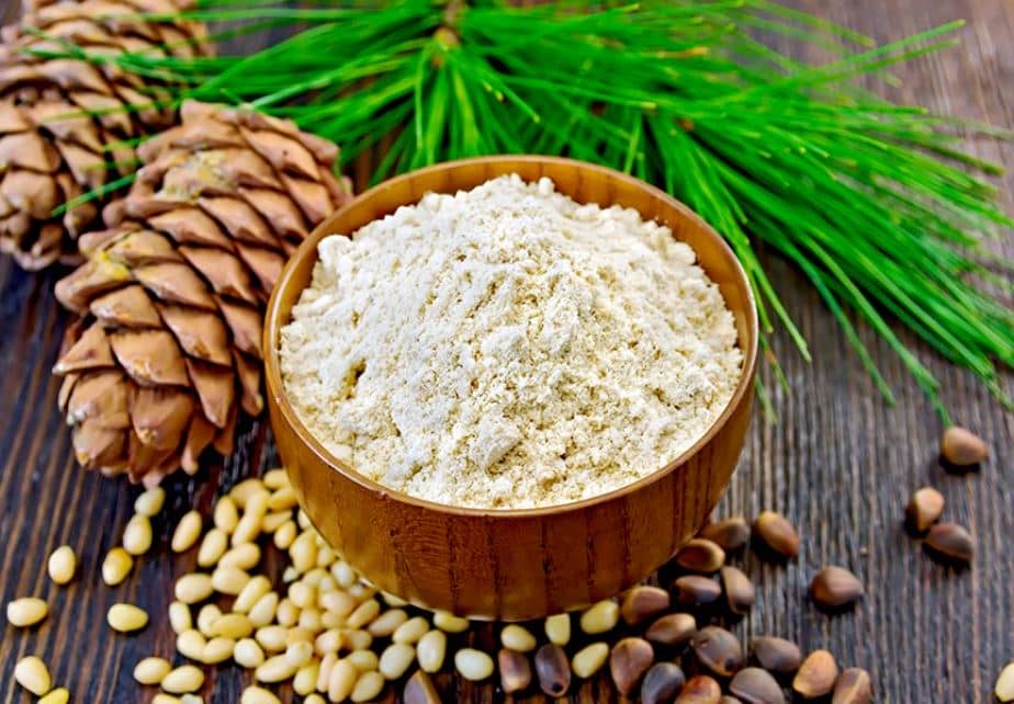 Pine nut flour