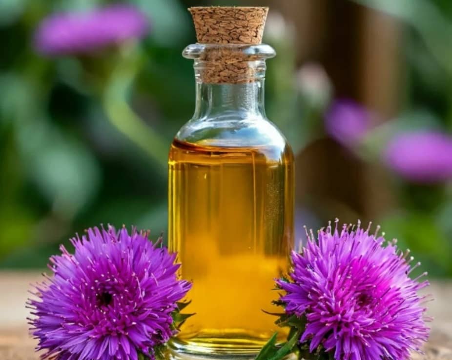 Milk thistle oil for hemorrhoids