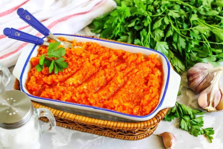 Carrot caviar