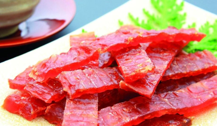 Salmon jerky