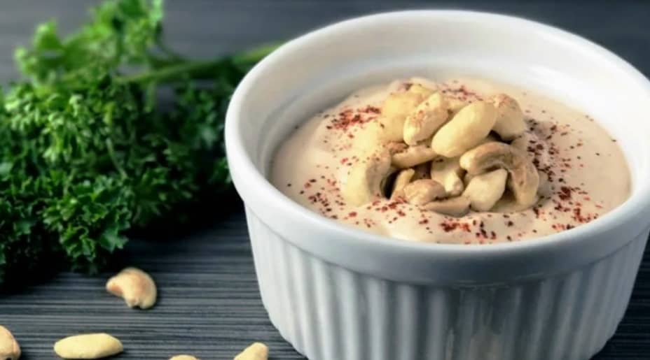 Mushroom sashew sauce