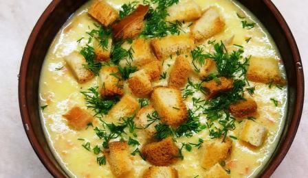 Суп с кунжутным маслом