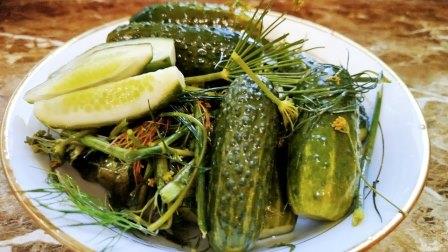 Огурцы малосольные