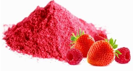 Powder of berries
