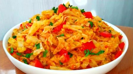 Капуста тушкована