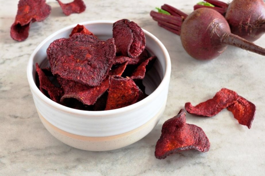 Beetroot chips