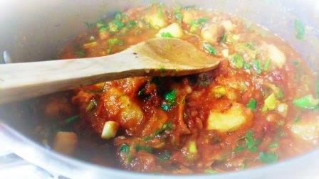 Traditional Podbita kartoshka